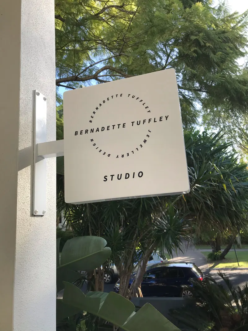 Shopfront fascia — Fabricated fascia sign by Sykes Signs