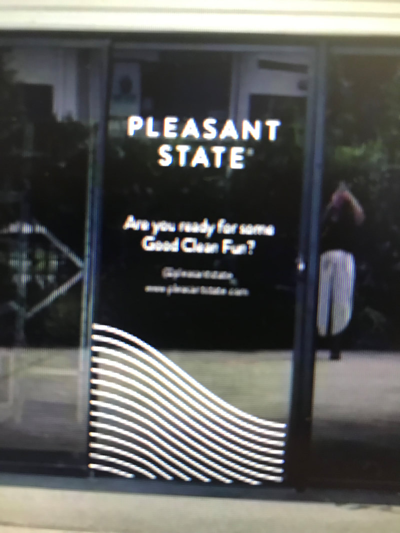 Cafe signage and window graphics for a Noosa hospitality venue