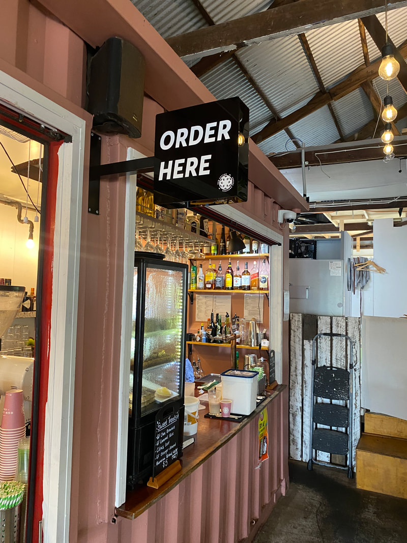 Window suite — Cut vinyl window set by Sykes Signs