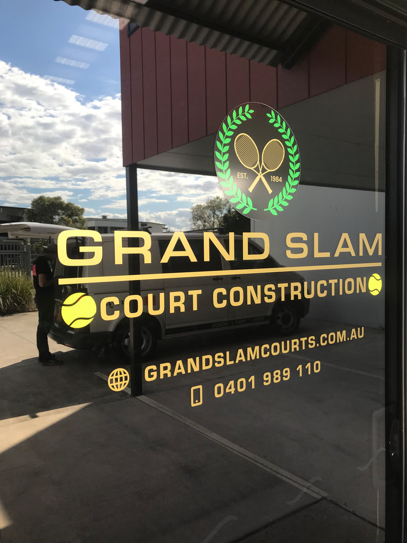 Frosted glass — Etch-effect film by Sykes Signs