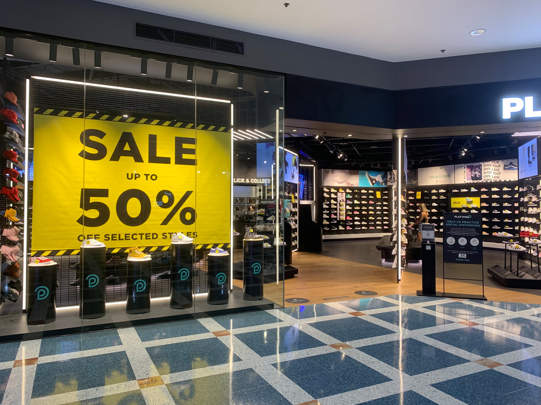 Point of sale — Counter & shelf print by Sykes Signs