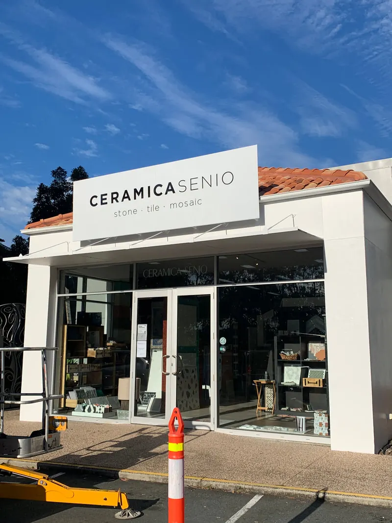 Shopfront pylon — Freestanding pylon by Sykes Signs