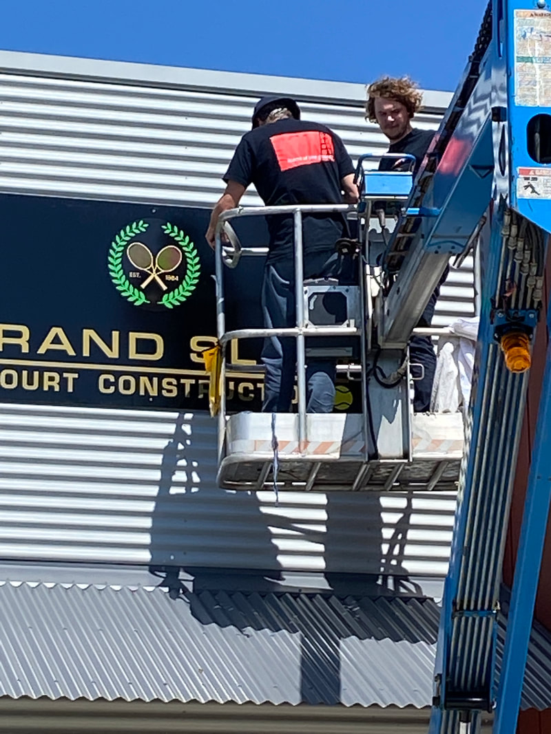 Estate signage — Outdoor panel sign by Sykes Signs