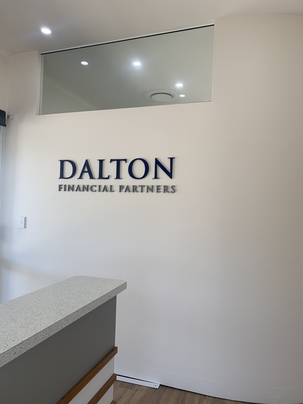 Raised letter set — Laser cut acrylic by Sykes Signs