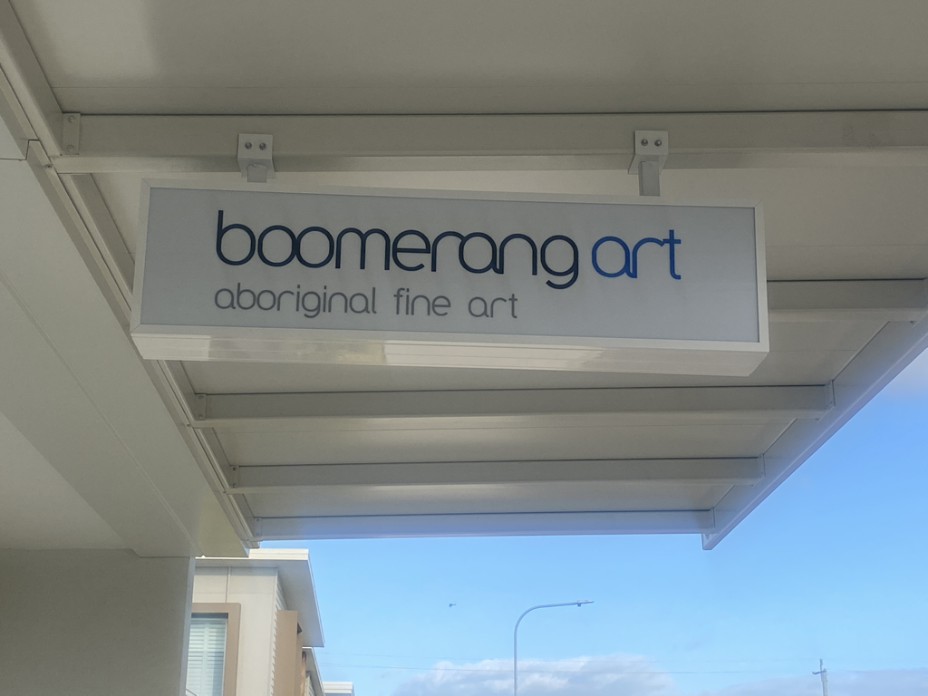 Hanging blade — Fabricated blade sign by Sykes Signs