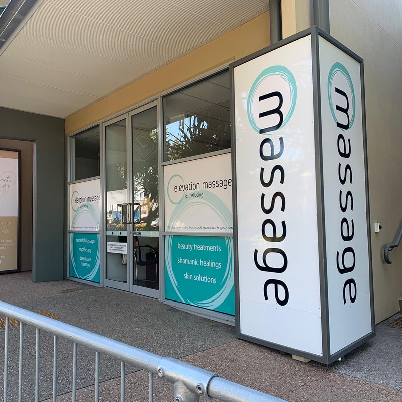 Logo build-up — Dimensional logo by Sykes Signs
